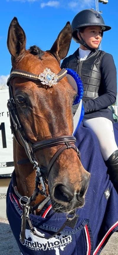 Inlägg 178 av Hoppning med titeln SM-Silver för mig och Olle! 🥈✨