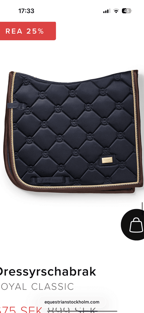 Bild av Mörkblått schabrak från Equestrian Stockholm