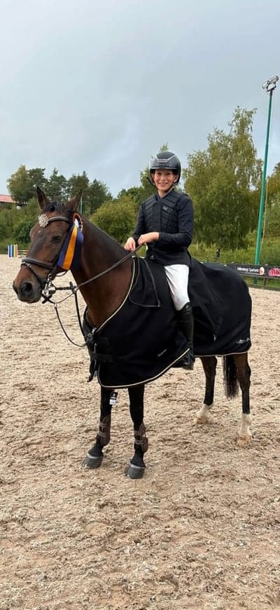 Vinst i 110 i Hermanstorp för Adam & Olle 