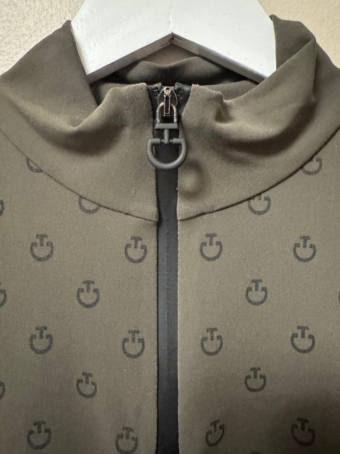 Media 2 of Mörkgrön sporttröja från Cavallerina Toscana