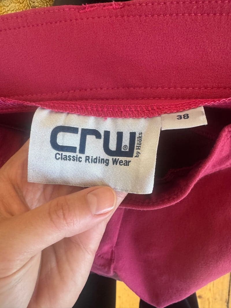 Bild 3 av Rosa snygga helskidda ridbyxor