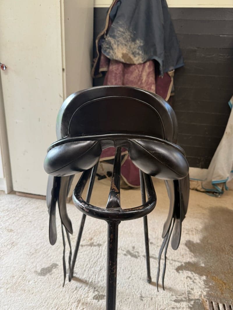 Bild 3 av Svart dressyr sadel från Albion 