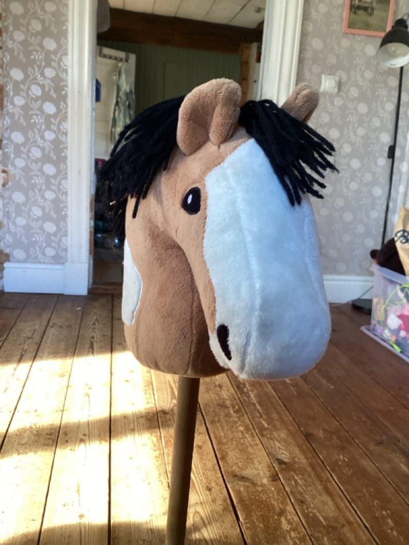 Bild 2 av Brun,vit käpphäst 