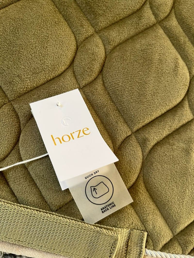 Bild 2 av Olivgrönt dressyrschabrak från Horze