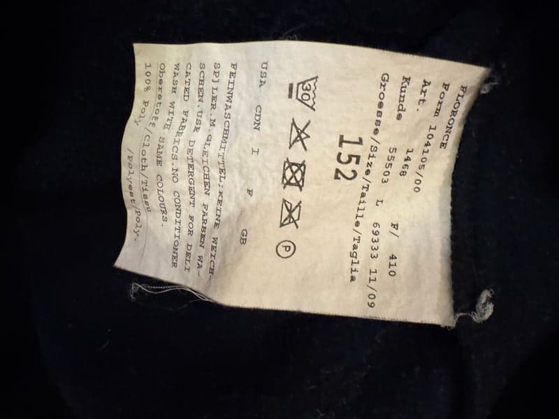 Image 3 of Mörkblå fleecejacka från Pikeur