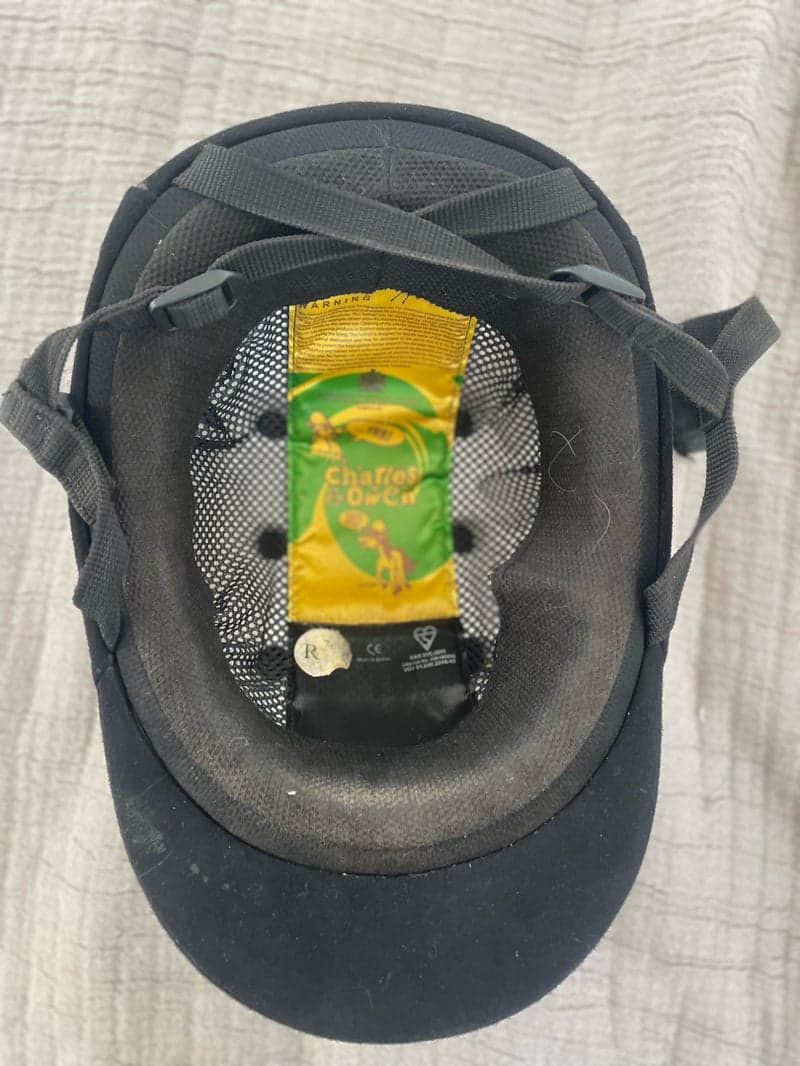 Image 3 of Charles Owen hjälm 