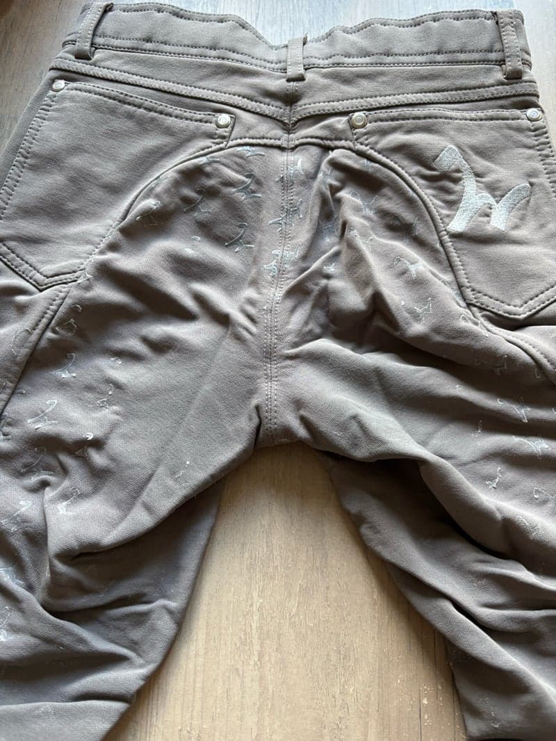 Bild 3 av Grå ridbyxor