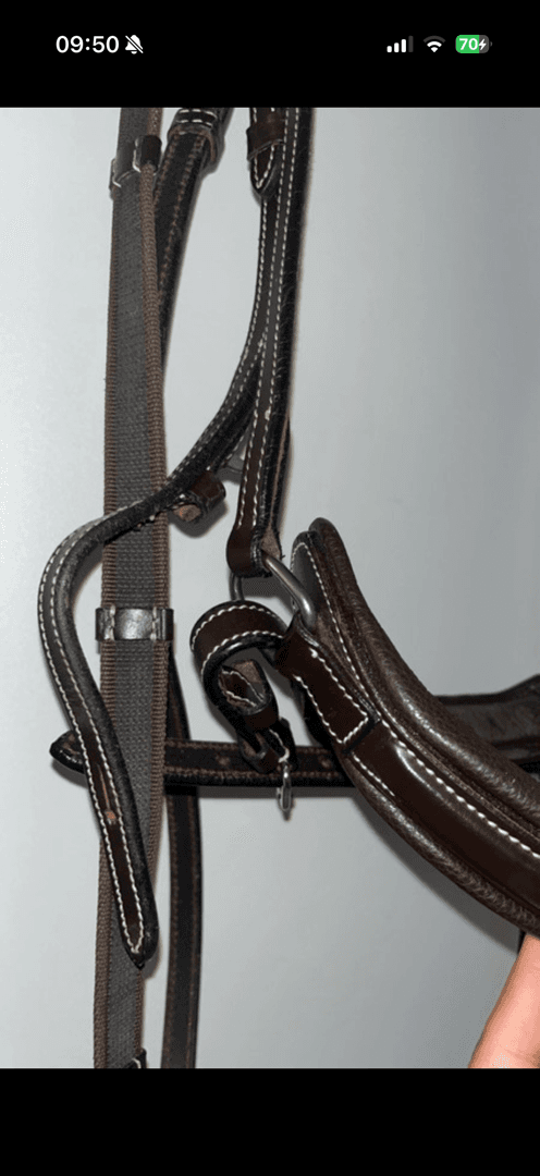 Bild 3 av Mörkbrunt träns