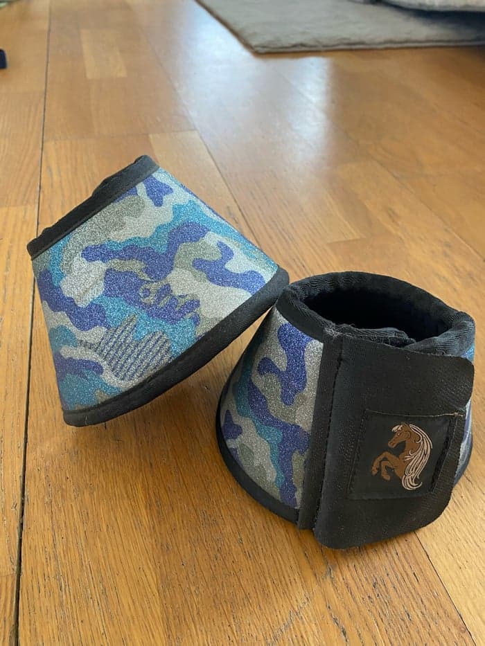 Media 1 av Blå kamouflage boots 