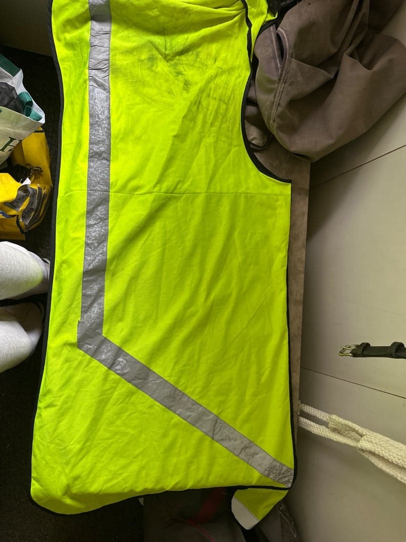 Bild 1 av Neon gult reflexländtäcke