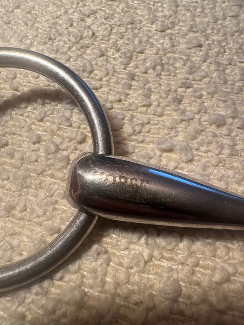 Image 2 of 11 cm tvådelat bett 