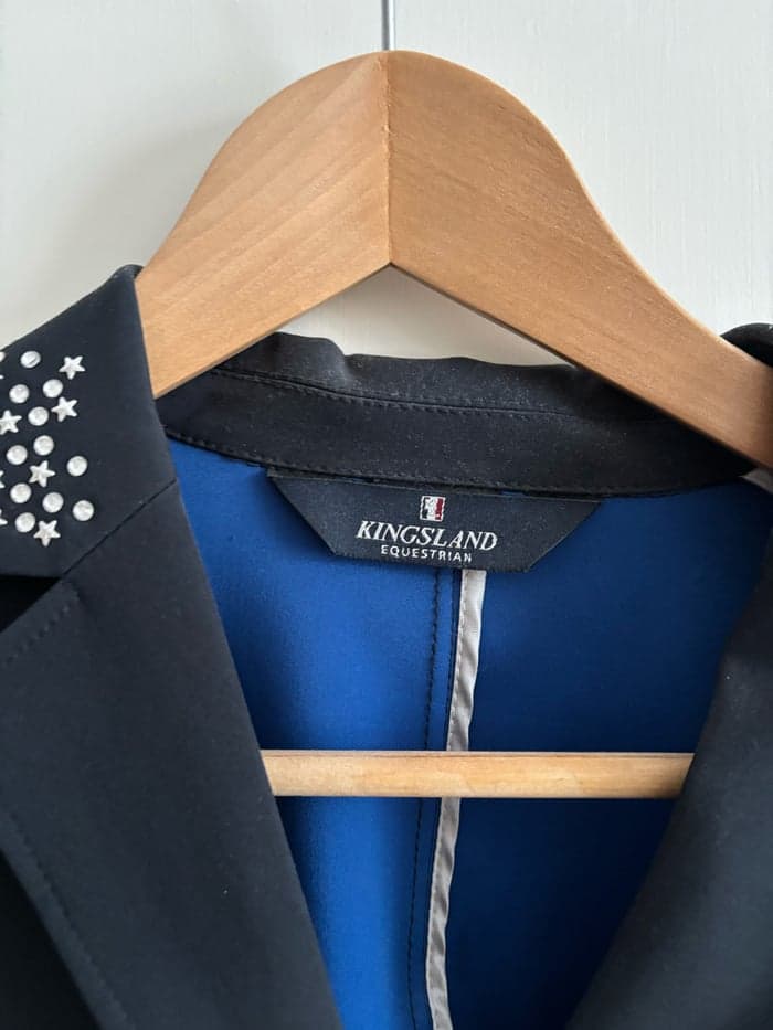 Media 2 of Mörkblå kavaj från Kingsland, strl 36