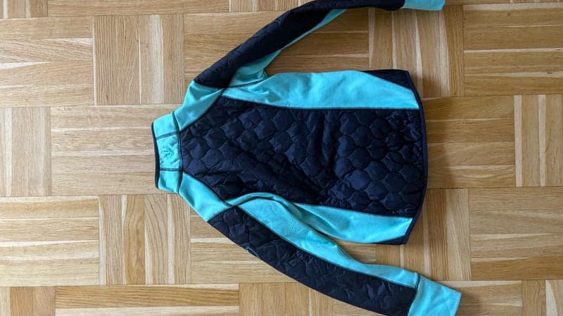 Bild 2 av Mörkblå och turkos jacka