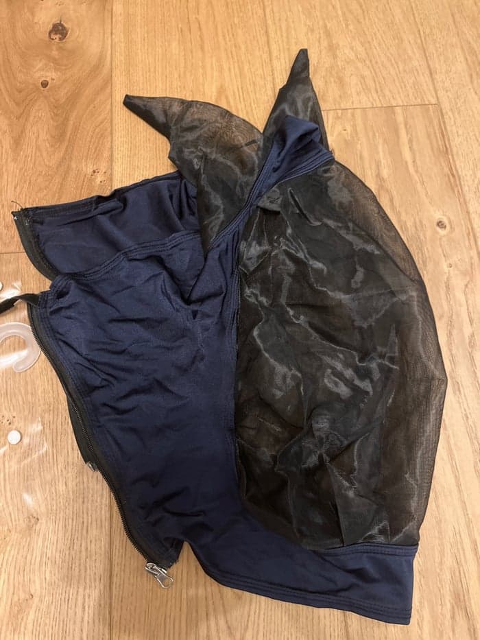 Media 2 of Dark blue Fly mask 