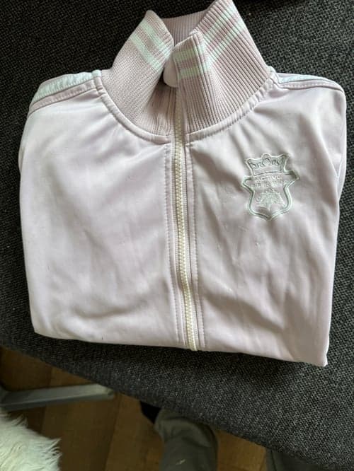 Image of Rosa jacka färgen blev orättvis på bild den är i fin rosa lila pastell live