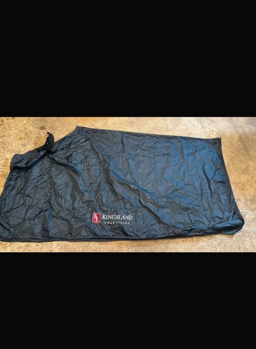 Bild av Blått ridregntäcke från Kingsland