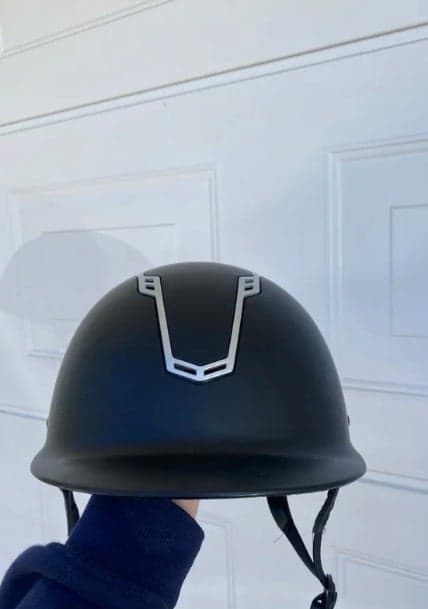 Bild av Svart philly ridhjälm