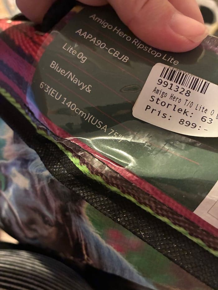 Media 5 av Amigo hero ripstop 0gram 