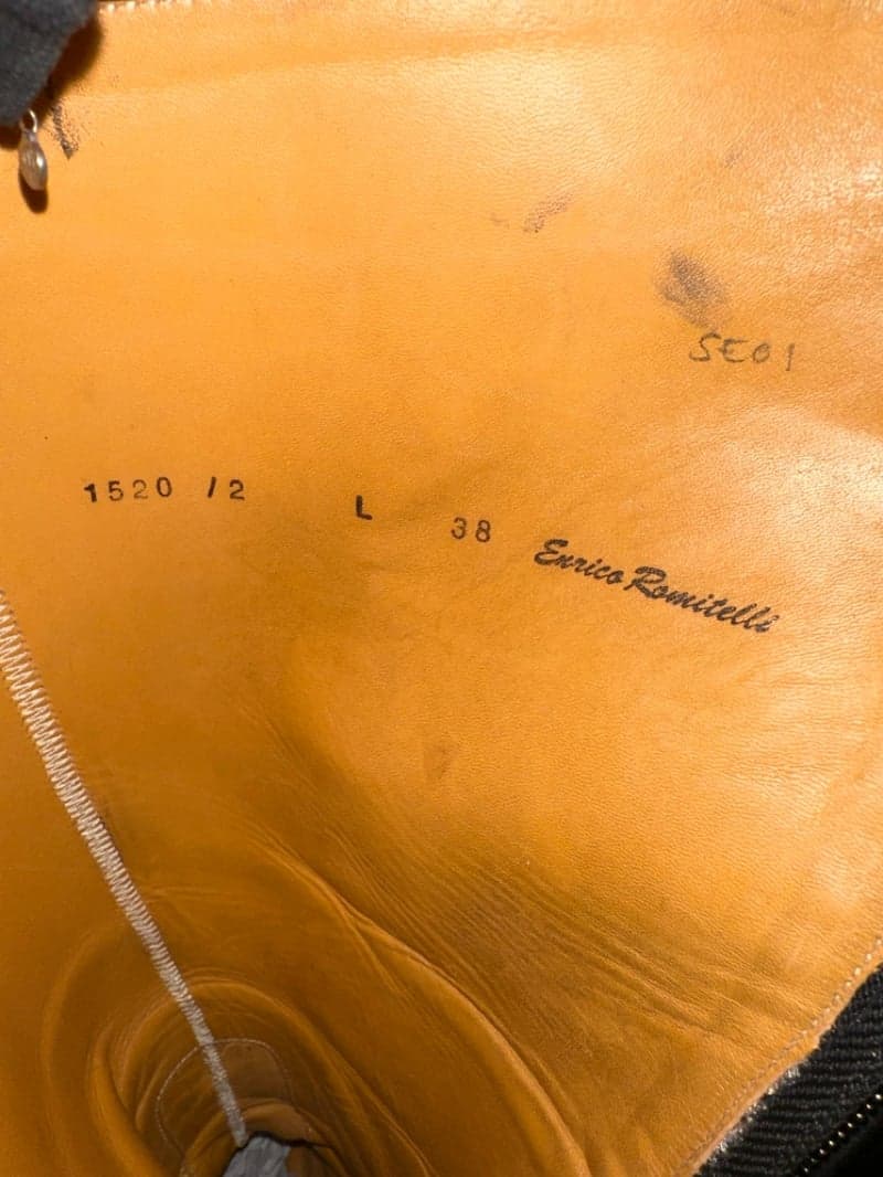 Bild 2 av Svarta ridstövlar från Romitelli