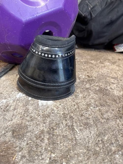 Bild av Svarta Boots m bling 