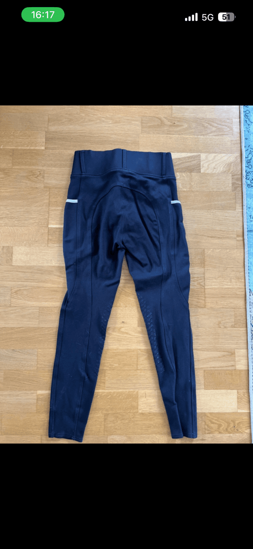 Bild 2 av Mörkblå ridbyxor från Horze