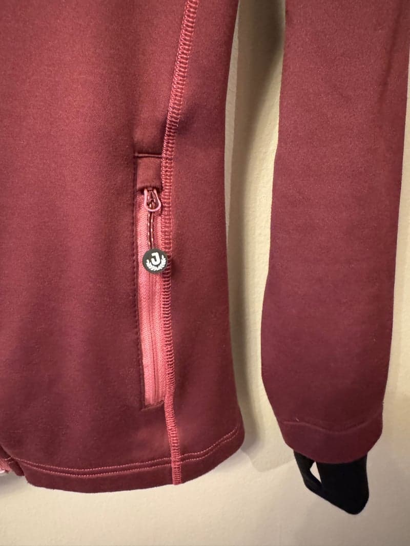 Bild 4 av Vinröd ridtröja/ridjacka från Jackson 