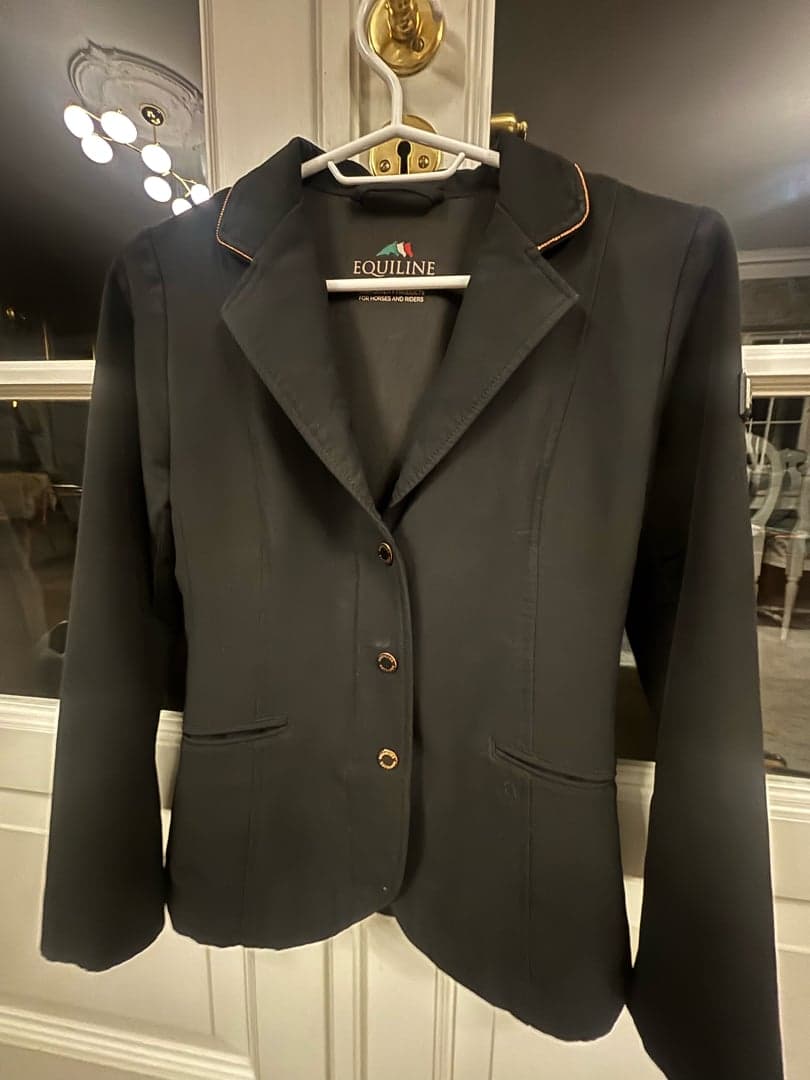 Bild 1 av Svart kavaj från Equiline