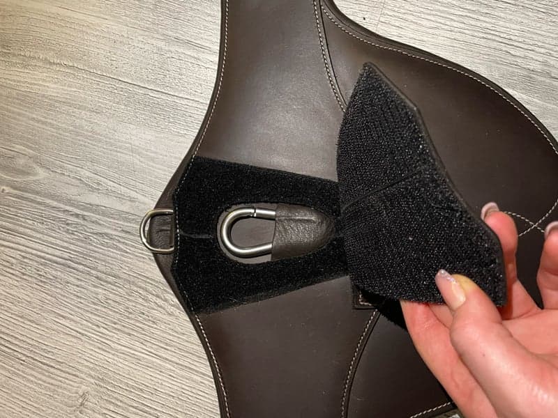 Bild 2 av Mörkbrunt sadelgjord från Rittfors