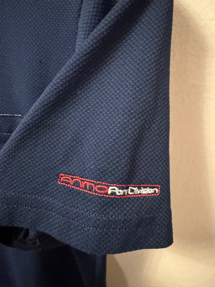 Media 4 av Mörkblå kortärmad pikétröja från Animo