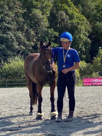 Inlägg 5 av Mounted games med titeln Individuellt SM silver 2021🥈