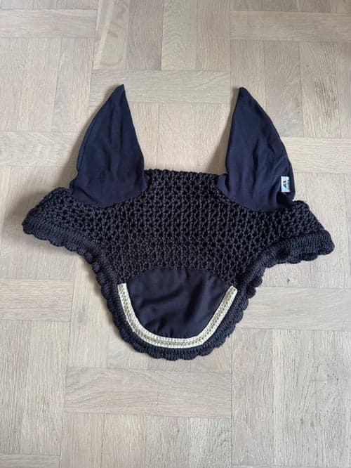 Bild av Mörkblå huva med strass från Equiline 