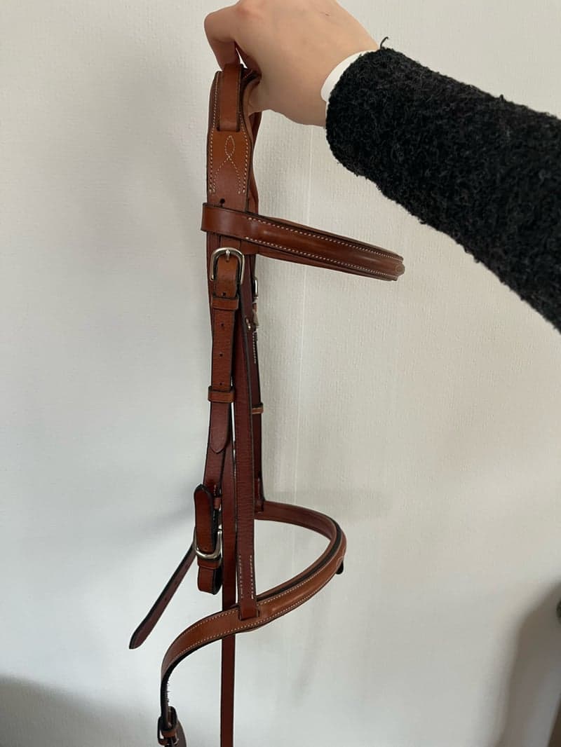 Bild 3 av Ljusbrunt Knights träns