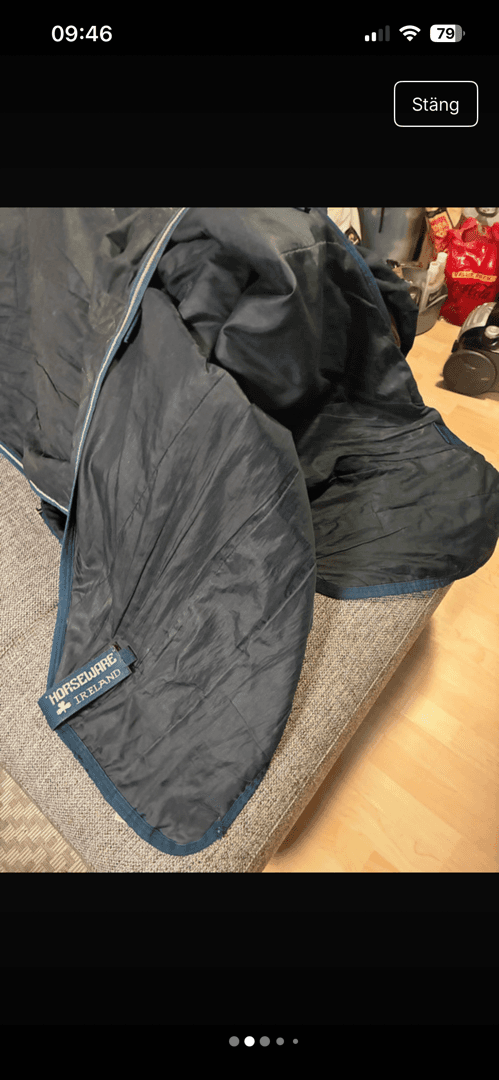 Bild 1 av Mörkblå liner  från Horseware Ireland