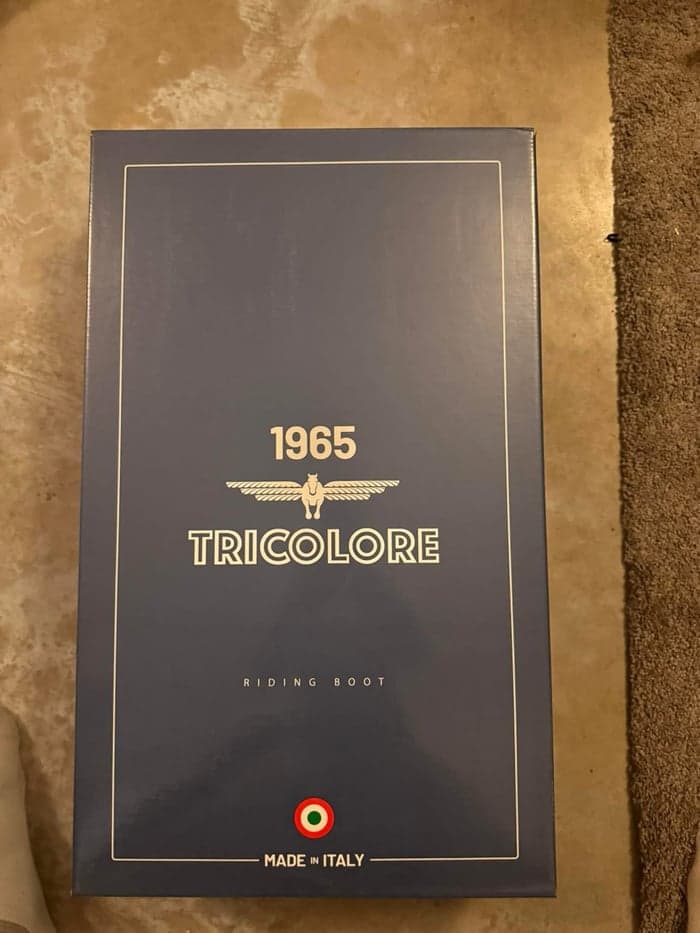 Media 5 av Svarta tricolores ridstövlar storlek 39