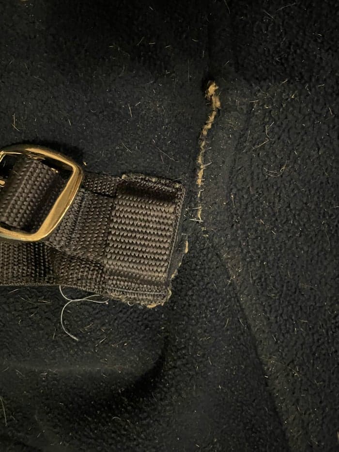 Media 3 av Mörkblått stalltäcke från JH Collection