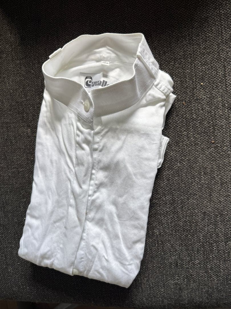 Bild 1 av Vit kort ärmad tävlings skjorta från cavallo