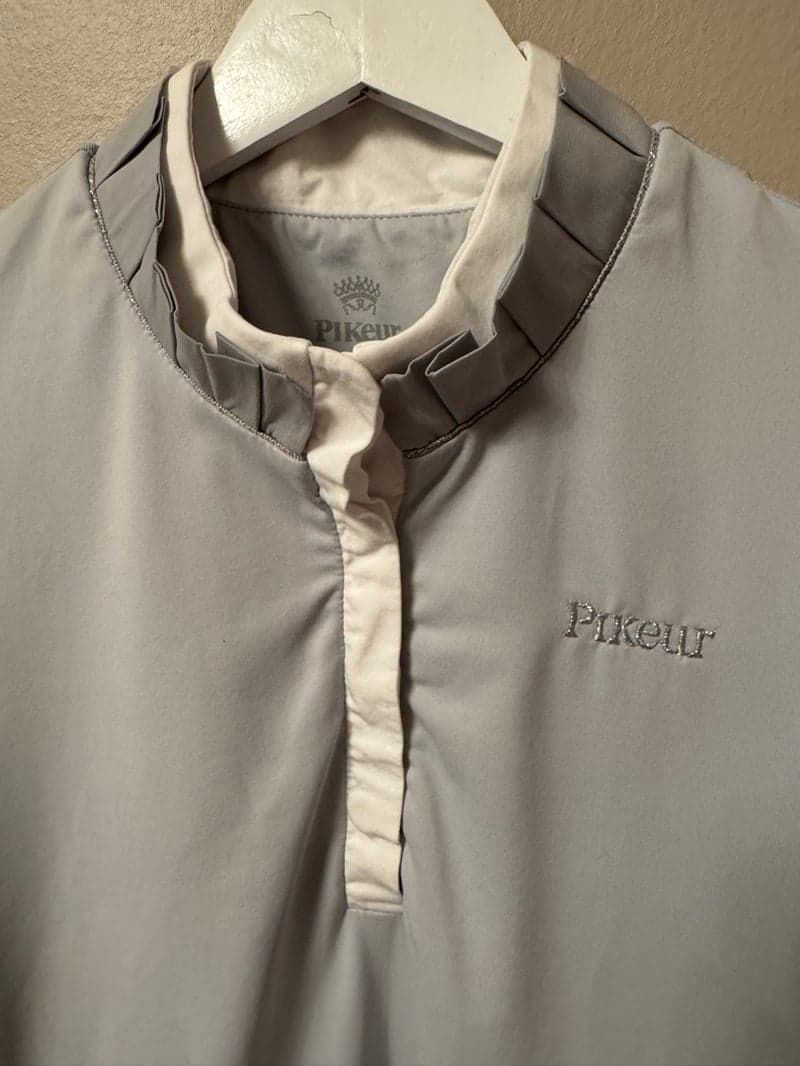 Bild 2 av Grå kortärmad tävlingströja från Pikeur