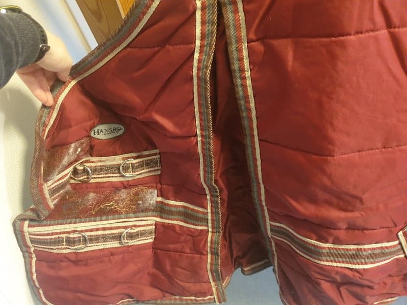 Image 4 of Red stable rug