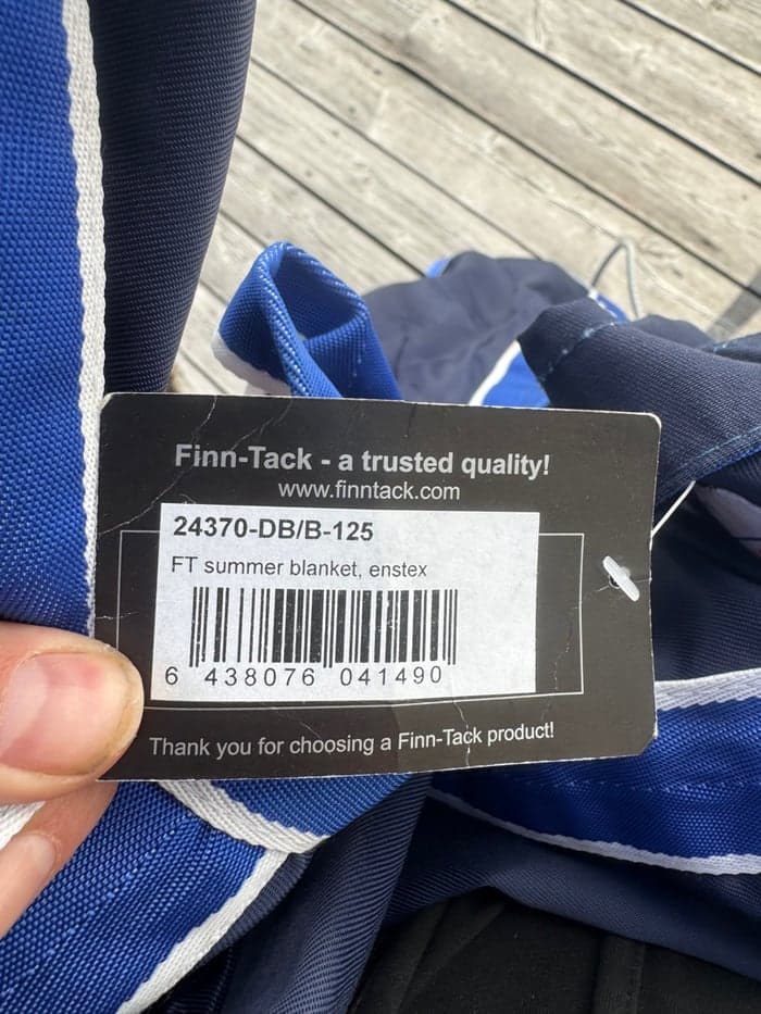 Media 7 av Blått stalltäcke från Finn-Tack