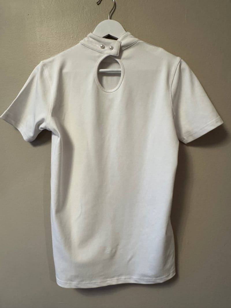 Bild 4 av Vit kortärmad tävlingströja Kingsland 