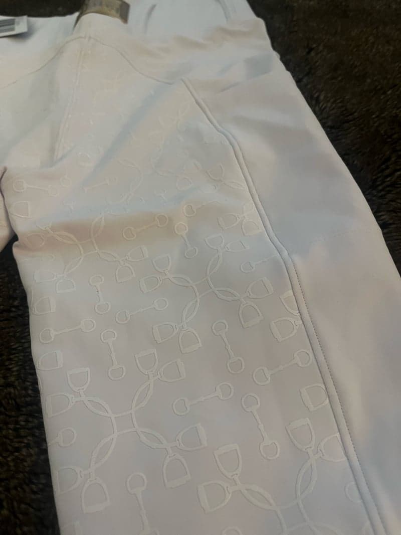 Bild 3 av Vita ridtights från Equito