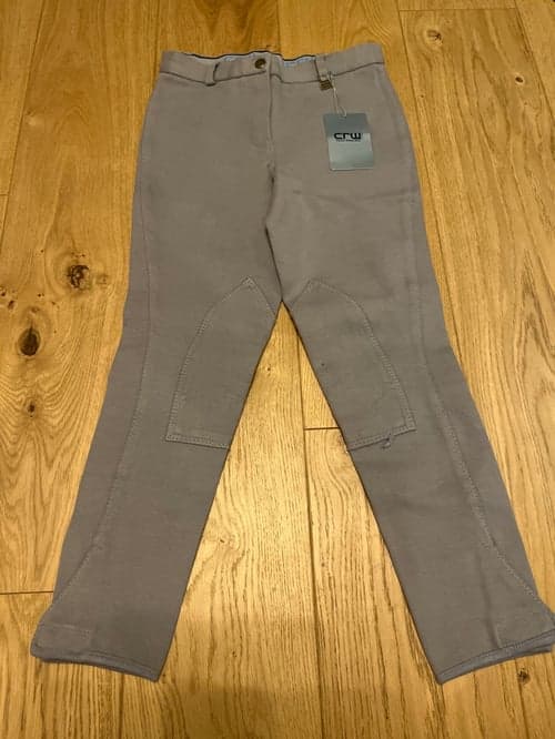 Bild av Womens Gray Riding Breeches