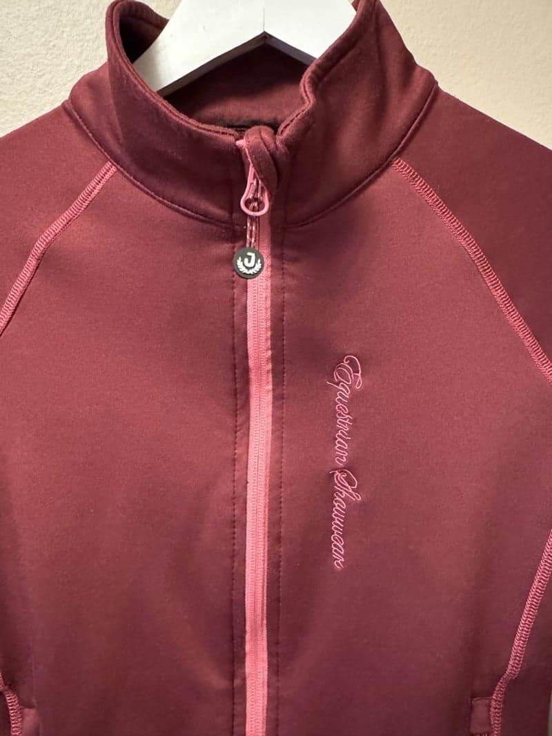 Bild 2 av Vinröd ridtröja/ridjacka från Jackson 