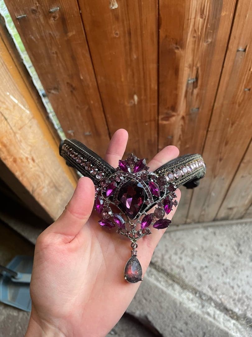 Bild 1 av Lila/rosa bling pannband