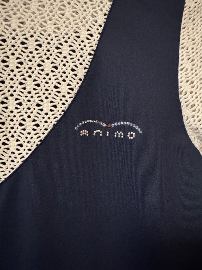 Media 4 av Mörkblå kortärmad tävlingströja från Animo