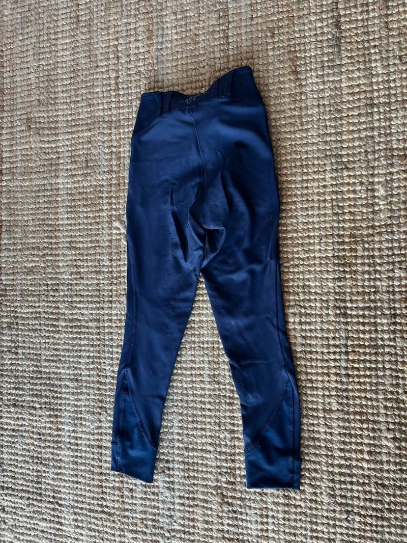 Image 2 of Mörkblå ridbyxor