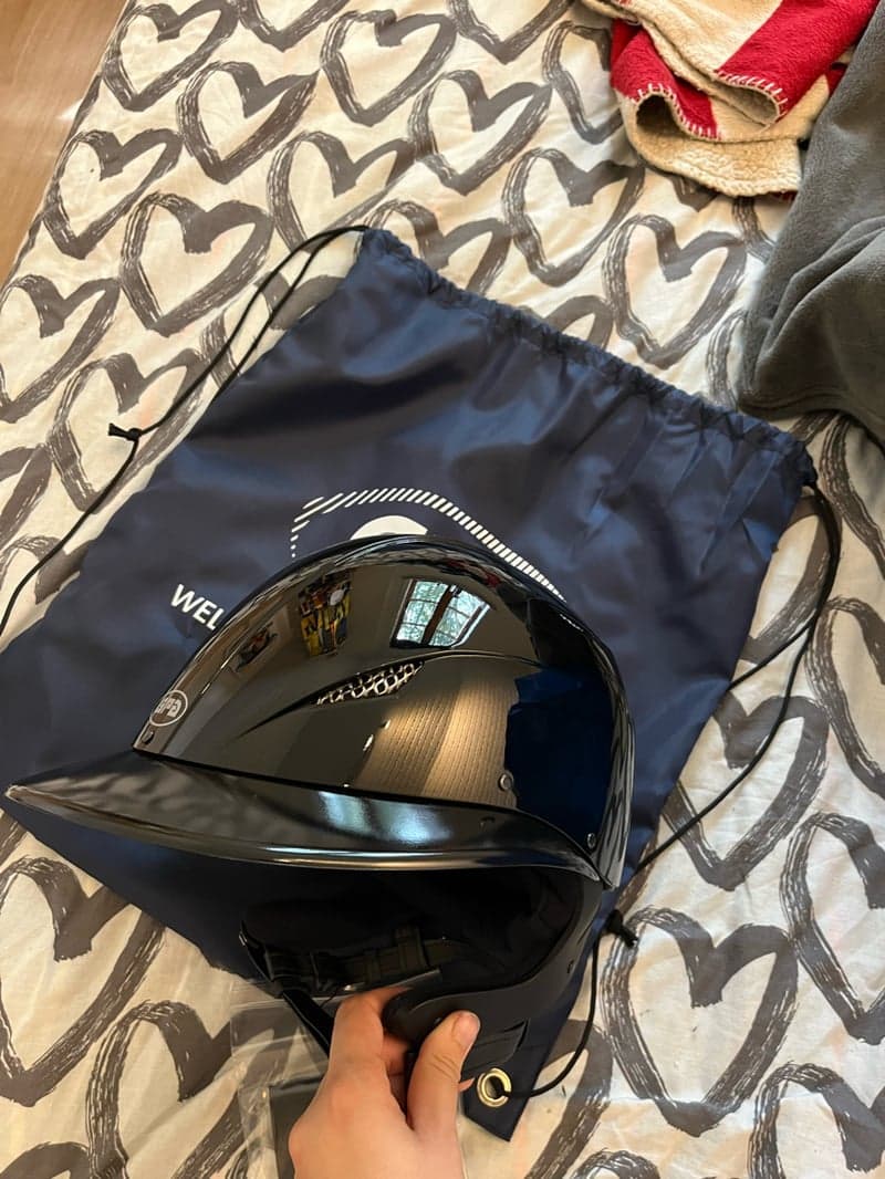 Bild 2 av Svart hjälm från GPA