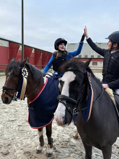 Inlägg 15 av Hoppning med titeln Två felfria rundor för Jack och Adam 