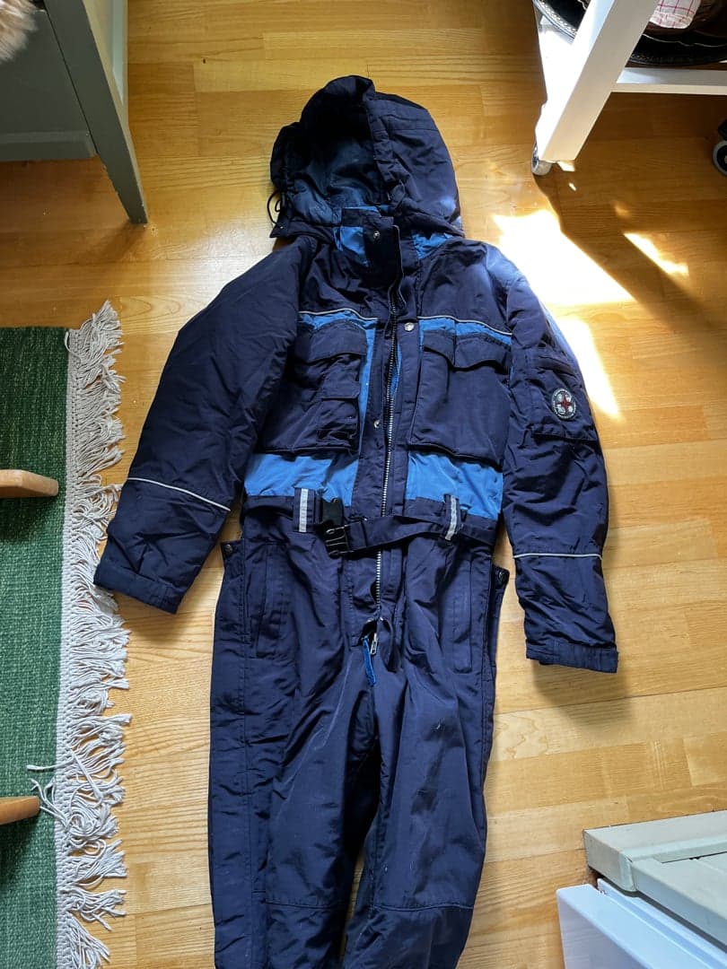 Bild 1 av Blå ridoverall