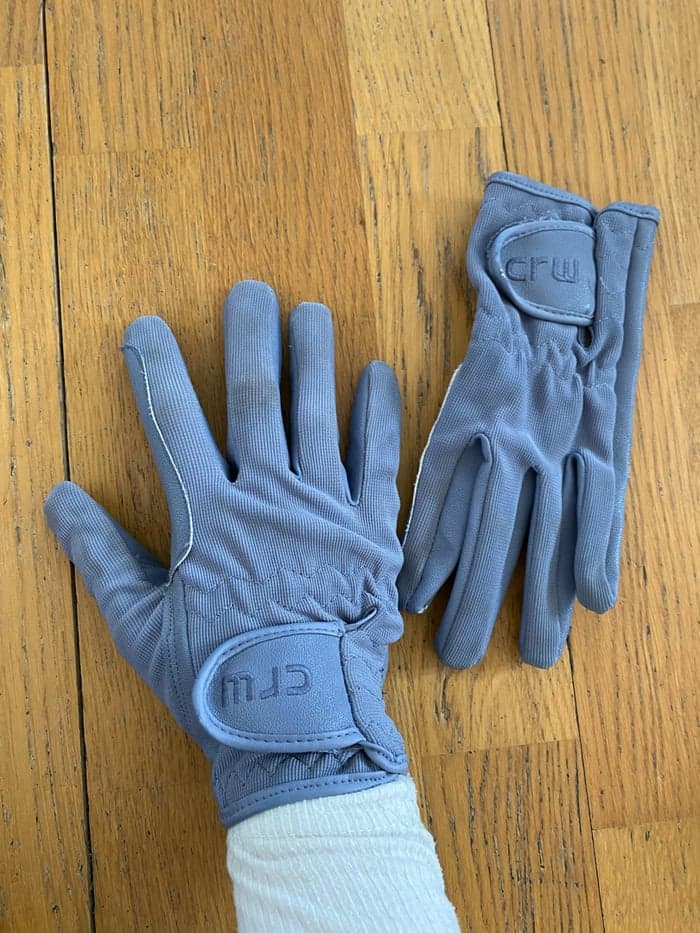 Media 1 av Grå ridhandskar från CRW